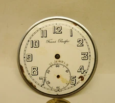 Antique Trans Pacific Langendorf Swiss Pocket Watch Movement Parts/Repair 21J