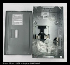 Eaton BR24L125SP BR Main Lug Load-Center 125A, 120/240V - Unused