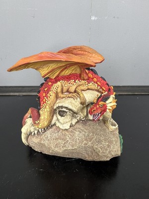 Tudor Mint Land of Dragons Figurine K006 Small Desert Dragon - Pre-Owned in Box