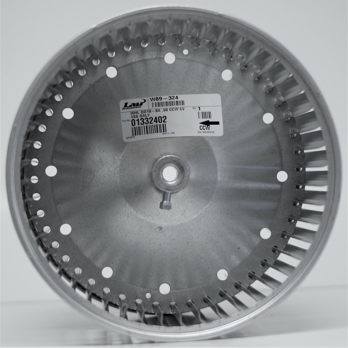 015565-04 Lau DD12-12A Blower Wheel Squirrel Cage 12-5