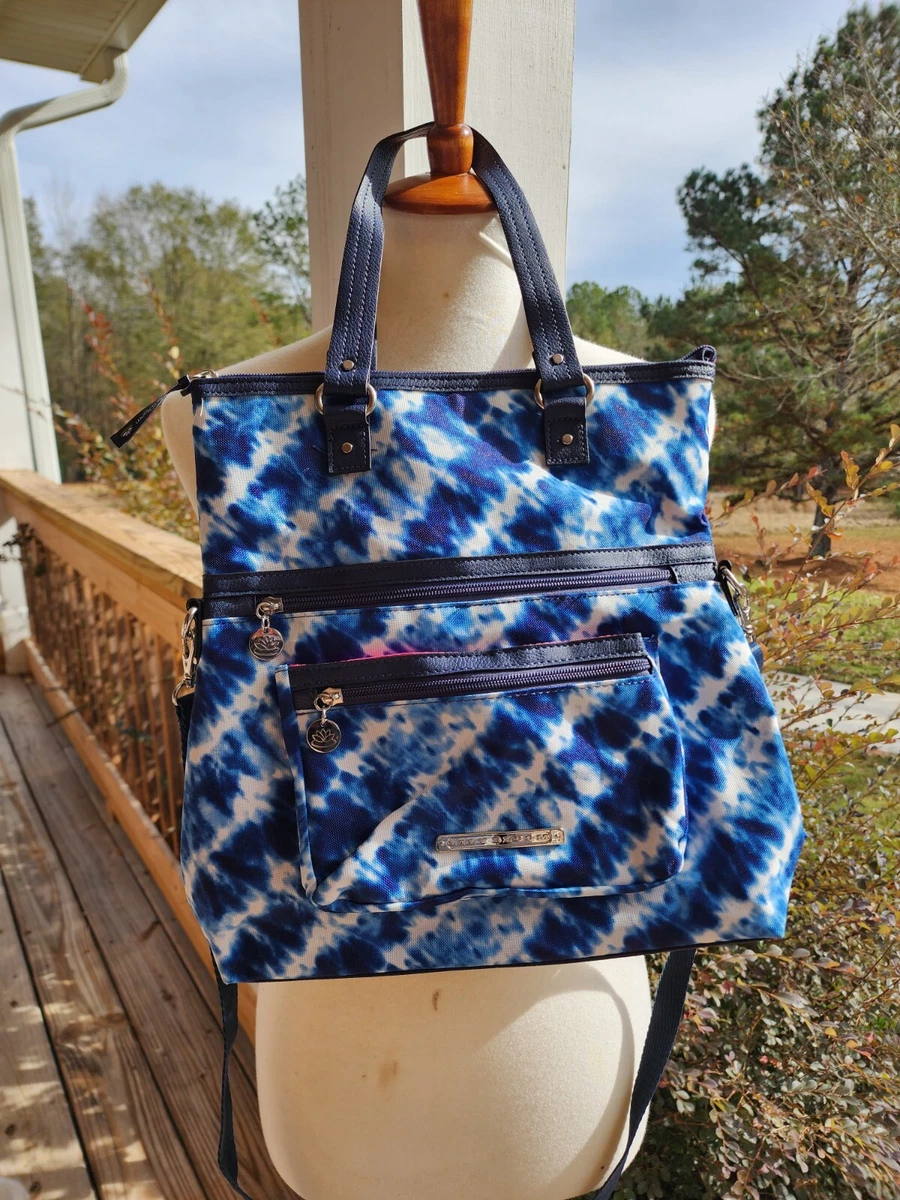 Lily bloom top tote bag