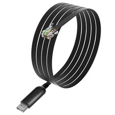 USB to RJ12 6P6C Serial Cable with FTDI FT232RNL Chip 2M/6.56ft