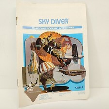 Sky Diver Atari 1978 Program Instructions Manual Only CX2629