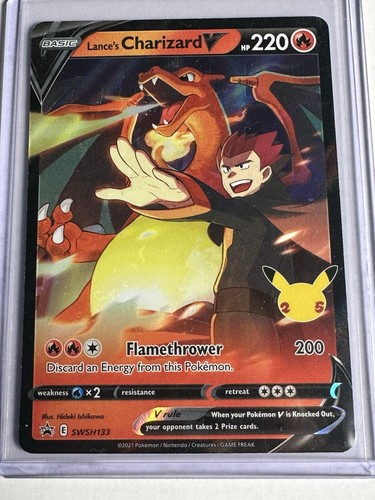 Lance's Charizard V + Lance's Charizard V JUMBO (SWSH 133) Pokémon TCG