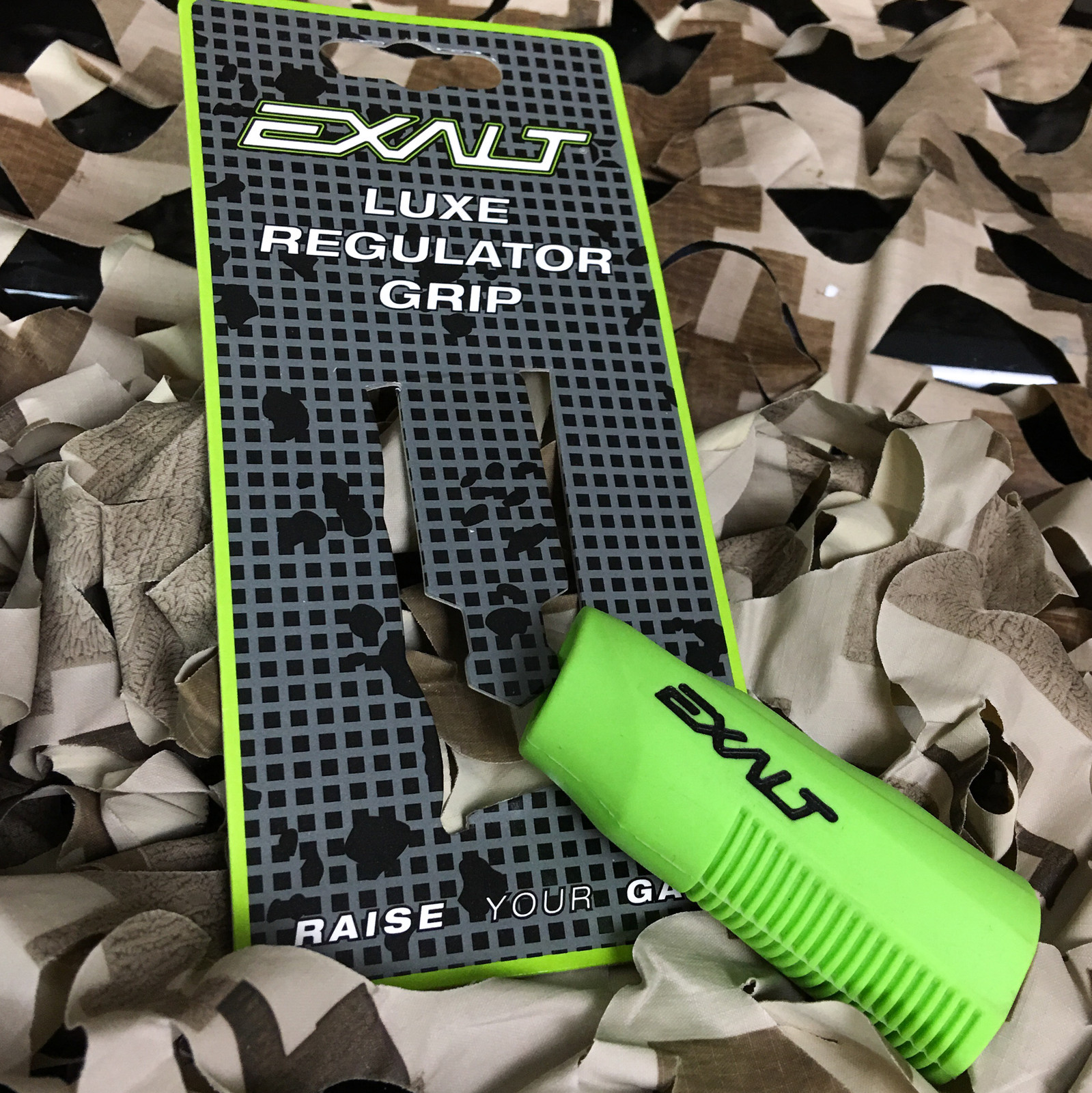 Regulator Reg Grip Cover - Lime Green/black
