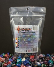Pound-O-Dice™ -approx 80-100 16mm Polyhedral Dice- Chessex RPG Tabletop Gaming