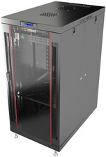 22U 35" Depth Server Data Cabinet / LCD-screen / Fans / PDU / Shelf / Thermosyst