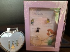 Disney Store Ariel Charm Bracelet with additional Cinderella charms - NEW