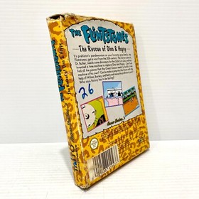 The Flintstones: The Rescue of Dino & Hoppy + Box - NES - Tested & Working
