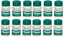 12 X Himalaya ABANA 60 Tabs Reduces Cholesterol