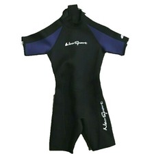 Neosport Men's 2.5MM Wetsuit 1180, Short-Sleeved Wetsuit, Navy/Black, 12
