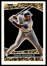 1993 Topps Black Gold Dave Winfield Toronto Blue Jays #44