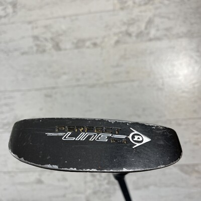Putter Dunlop Perfect Line PL-3 – 34,5 Pouces – Droitier – Tige Acier – Noir