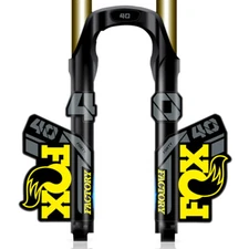 Fork Sticker for 2021 FOX 40 Mountain Bike DH Bicycle Decals yellow gray grey