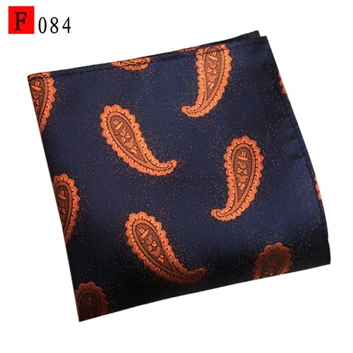 Fazzoletto Uomo Colorato Paisley Fiore Floreale Tasca Quadrato Fazzoletto Elegante - Foto 12 di 17