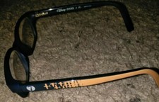 Disney Pixar Kids Eyeglasses 3E 4008 1438 46-15-13 Blue-Light Orange Flames