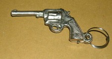 1/7 Scale Revolver Diecast Gun Miniature 1.75" Gumball Machine Toy Keyring