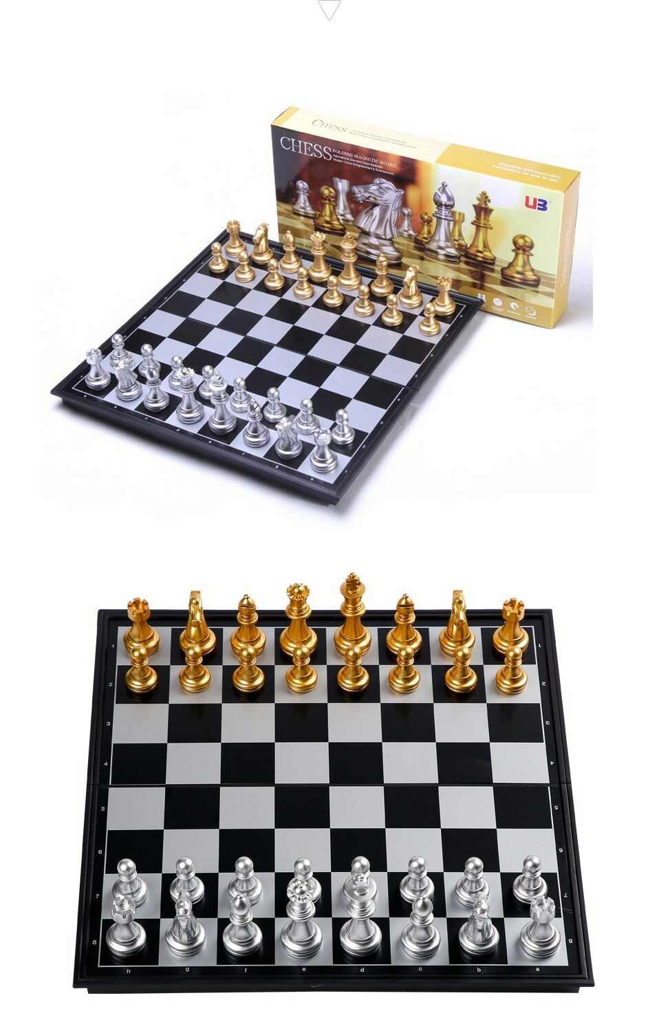 Jeu d'échecs médiéval de luxe, le coffret cadeau idéal pour amateurs