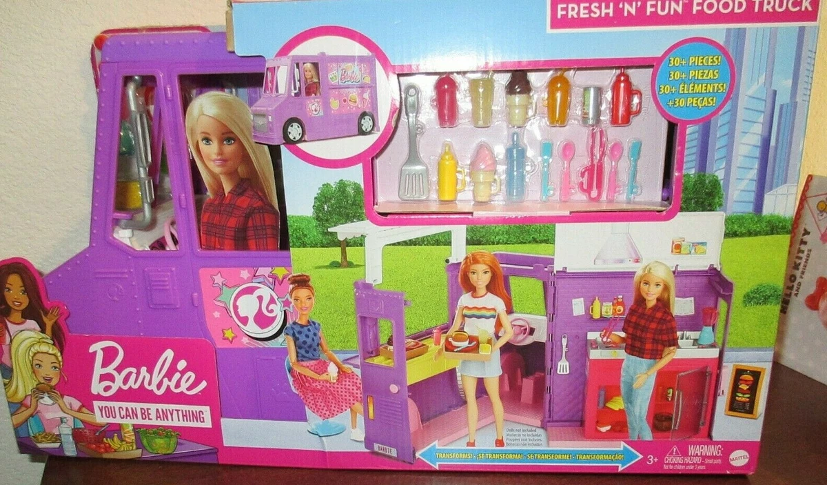 BARBIE YOU CAN BE ANYTHING FRESH N FUN FOOD TRUCK 30