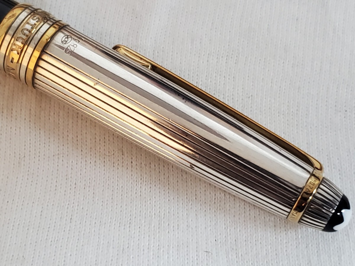 Montblanc Meisterstuck Sterling Silver Rollerball Pen | eBay Montblanc Meisterstuck Sterling Silver Rollerball Pen | eBay