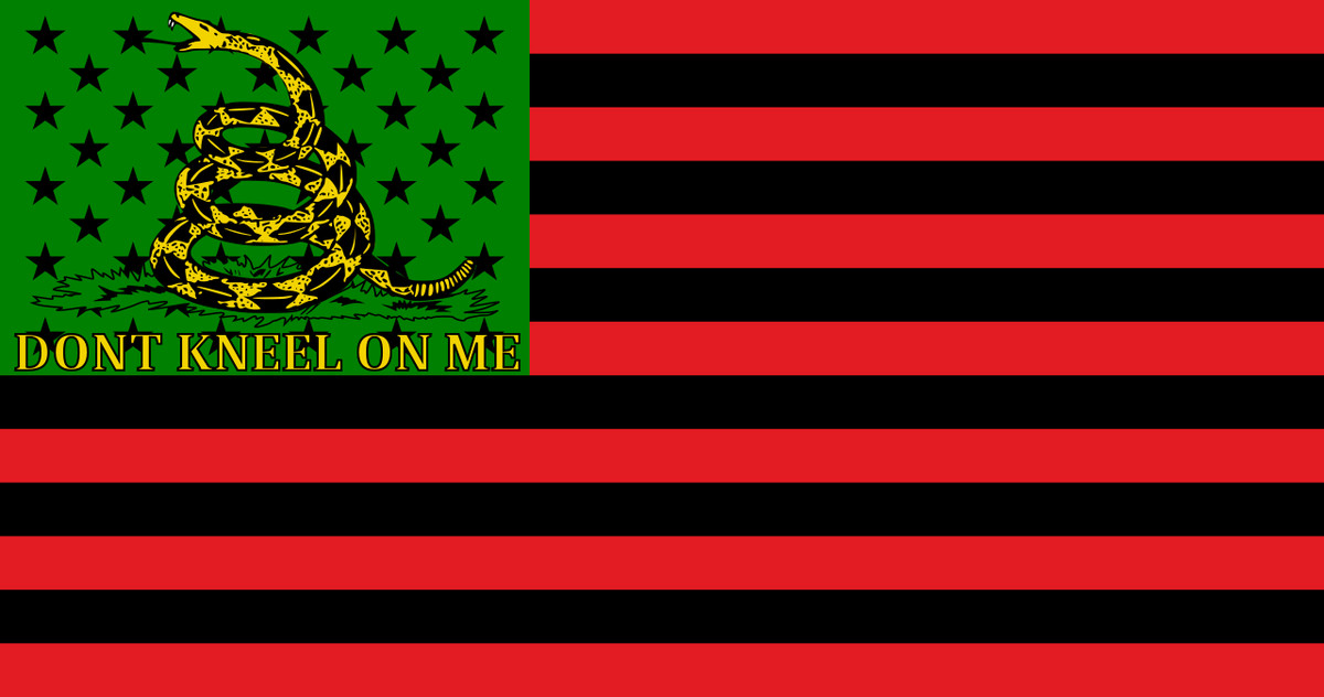 Gadsdon Flagge 'Don't Tread On Me' – Doppelseitige Freiheitsflagge 90x150 Cm, Wetterfest