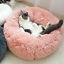 thumbnail 9  - UK Warm Pet Calming Beds Comfy Fluffy Dog Bed Cat Nest Mattress Donut Pad S~XL