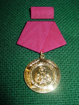 GDR medal fire brigade for merits in fire protection see picture 