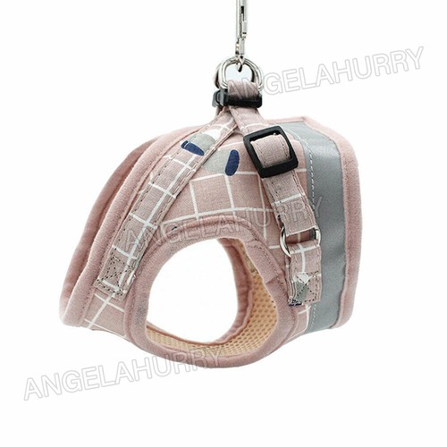 Kitten Dog Cat Walking Harness Lead Leash Collar Pet Vest Mesh Adjustable NEW - Picture 15 of 16