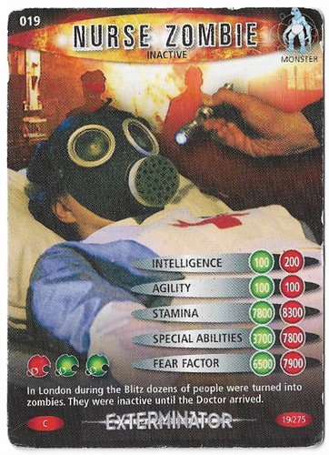 Doctor Who Battles in Time: Exterminator Common Cards - Picture 25 of 283