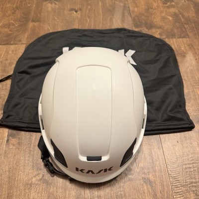 Kask Zenith X2 Helmet, White Adjustable 6-1/2 7-7/8