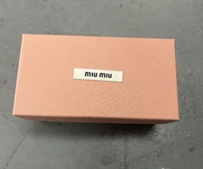 MIU MIU EMPTY BOX 7" X 4" X 3.50 INCH