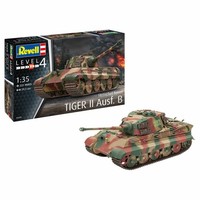 Revell Panzer-Modellbausatz Tiger Ii Ausf.B Henschel Turm, 331 Teile, 1:35 03249