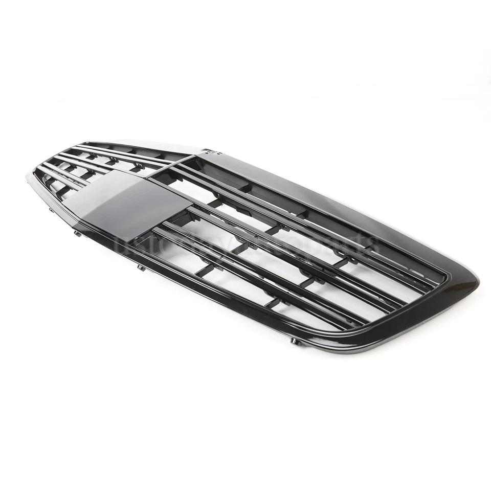 Fit For Mercedes Benz S400 S550 W221 10-13 Gloss Black Front Grille Grill Foto 4 de 4