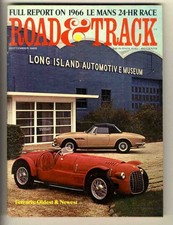 [d2869] 66.9 ROAD & TRACK/ Le Mans 24 Hour, Ferrari 275 GTS, Toyota Crown Custom