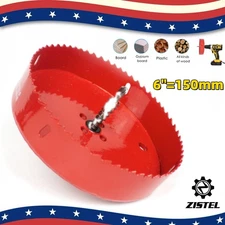 6 Inch 150 mm Hole Saw Blade Corn Hole Drilling Cutter Cornhole Boards Woodwork