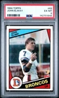 1984 Topps #63 John Elway Rookie RC Denver Broncos (HOF) PSA 6 EX-MINT New Slab!