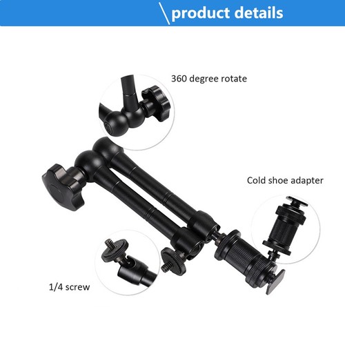 Photography 11'' Handheld Lens Filter Holder Magic Arm Kit Universal Bracket - Picture 11 of 14
