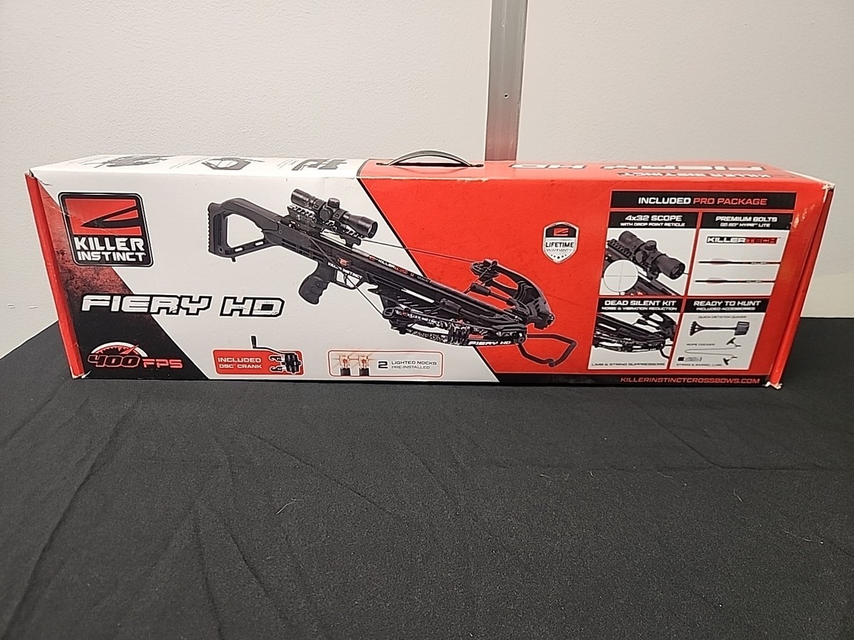 Killer Instinct Fiery HD 400 Crossbow NEW | eBay