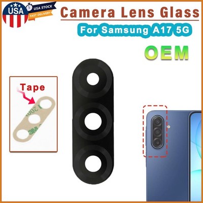 OEM Rear Back Camera Lens Glass w/Adhesive For Samsung Galaxy A17 5G A176 NEW