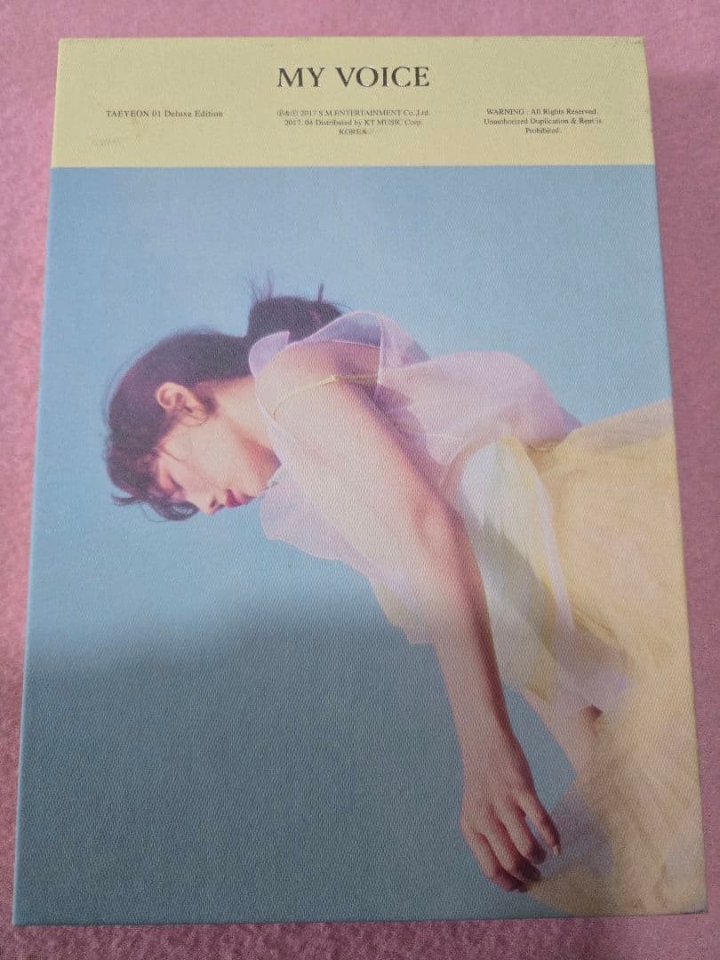 TAEYEON Vol. 1 - My Voice (Deluxe Edition) Korean CD | eBay