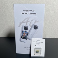 Insta360 X4 Air, 8K 360 Action Camera, with 128GB Memory Card, New/Sealed