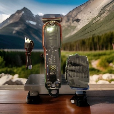 Haarschneider Transparent Hair Clippers for Men Professional Cordless Design
