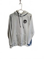 The North Face patch hoodie size L