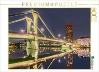 Calvendo Puzzle Frankfurt - FlößErbrüCke | 2000 Teile Lege-GrößE 90X67Cm Foto-Pu