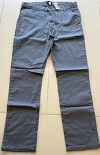 The Children's Place Boys Stretch Skinny Chino Pants Fin Gray Size 14 Husky