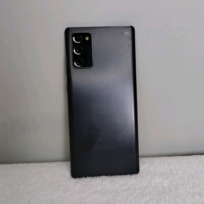 Samsung Black Smartphone USB Type-C 6.7in Bar Style Cracked Screen
