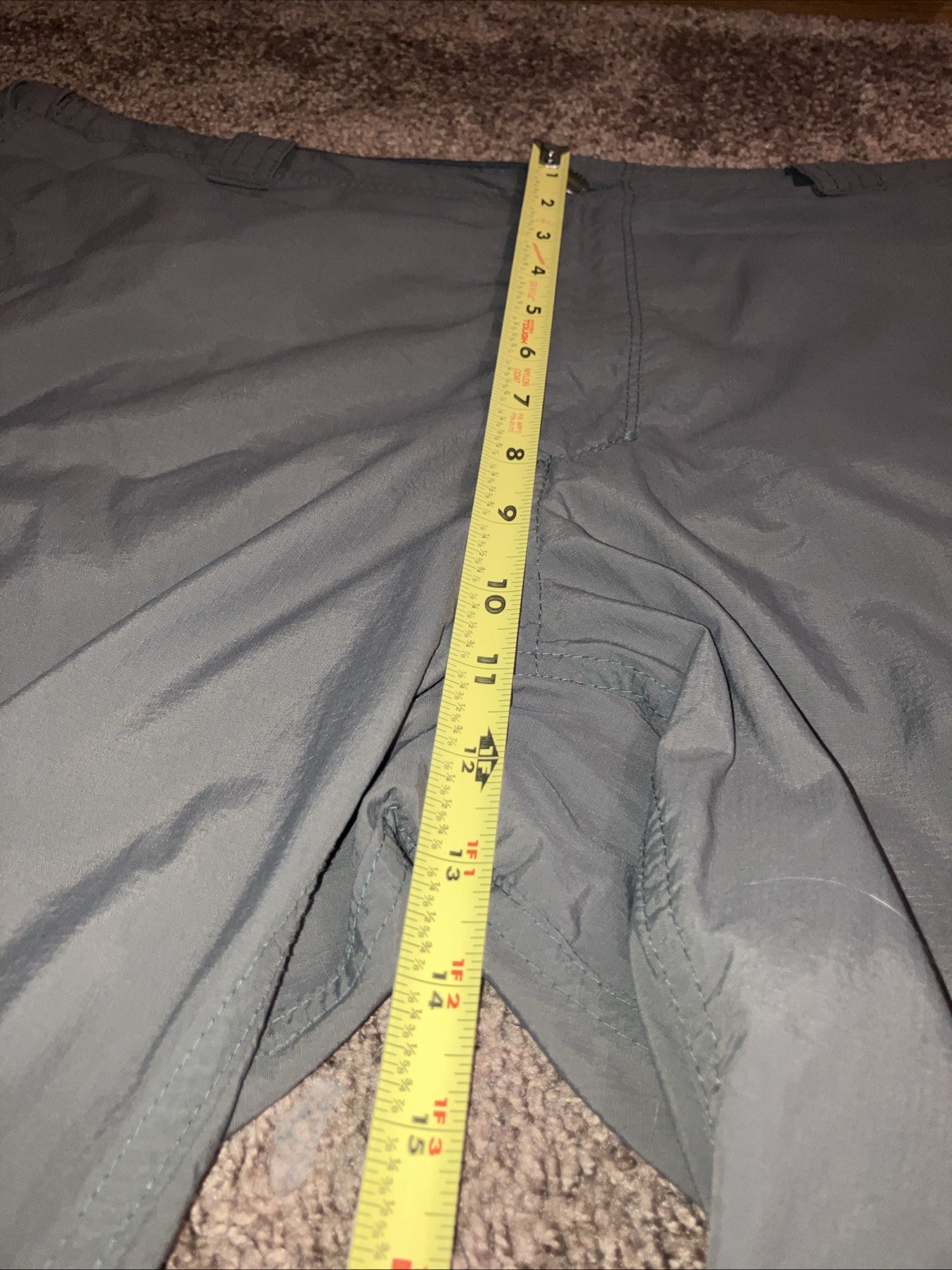 Columbia Olive Green Trail Zip Off Pants  42 W 28 L
