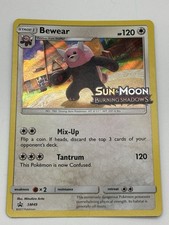 Bewear - SM49 - Pokemon Sun & Moon Promo Prerelease Card - LP on eBay