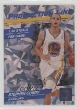 2010-11 Donruss Production Line Cracked Ice Stephen Curry #79 8f4
