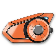For SENA 30K Skin Protective Sticker Decal Glossy Orange